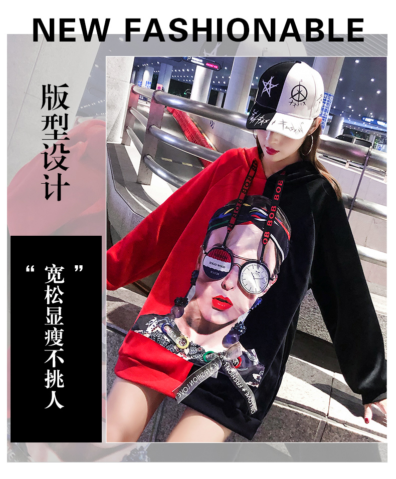 Sweatshirt femme - Ref 3217215 Image 9