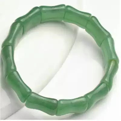 Natural crystal Tangling jade bracelet bracelet men's and women's green bracelet record love exquisite jewelry