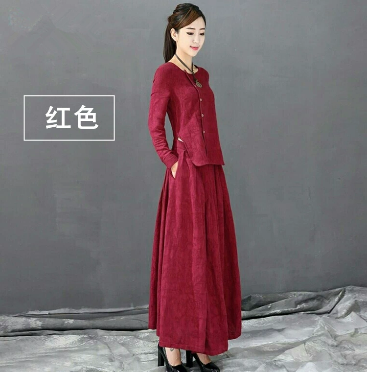 Trung Quốc gió bông vải jacquard vải hoa vải lanh vải lanh chất liệu vải sườn xám váy váy - Vải vải tự làm