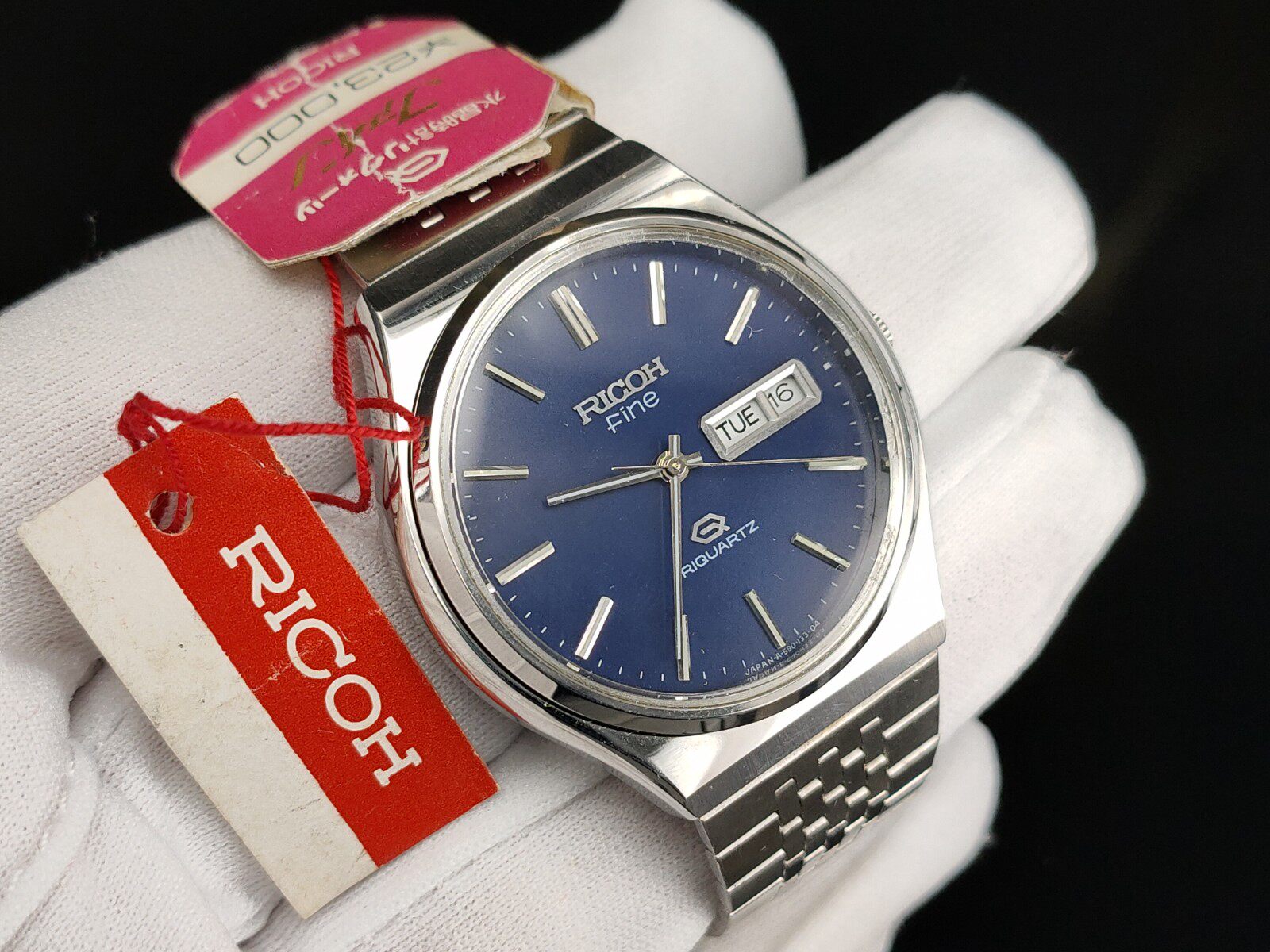 20-03-17 Upper new December, 1977 Factory antique stock Out of stock All Nippon Ricoh Fine quartz watches