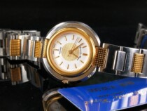 New in stock March 97 counter goods Swiss Roventa Roventa gold sapphire Quartz womens watch
