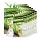 Mặt nạ tre tự nhiên Cộng hòa dưỡng ẩm Nước cân bằng làm sạch sâu Thu nhỏ lỗ chân lông chính hãng 10 miếng - Mặt nạ