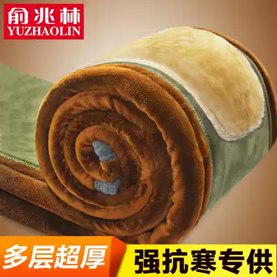 Super thick camel velvet cotton pants warm pants men's thickened velvet pants wool pants Northeast high waist bottoming sanitary pants underwear winter