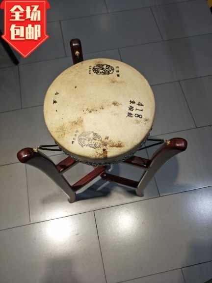 Jingban drum rack war drum rack drama stainless steel telescopic folding model factory direct sales Hunyuan musical instrument stainless steel