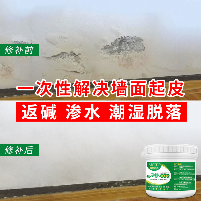 Wall repair paste interior wall waterproof anti-mildew coating indoor moldy wall renovation moisture-proof treatment water seepage repair waterproof glue