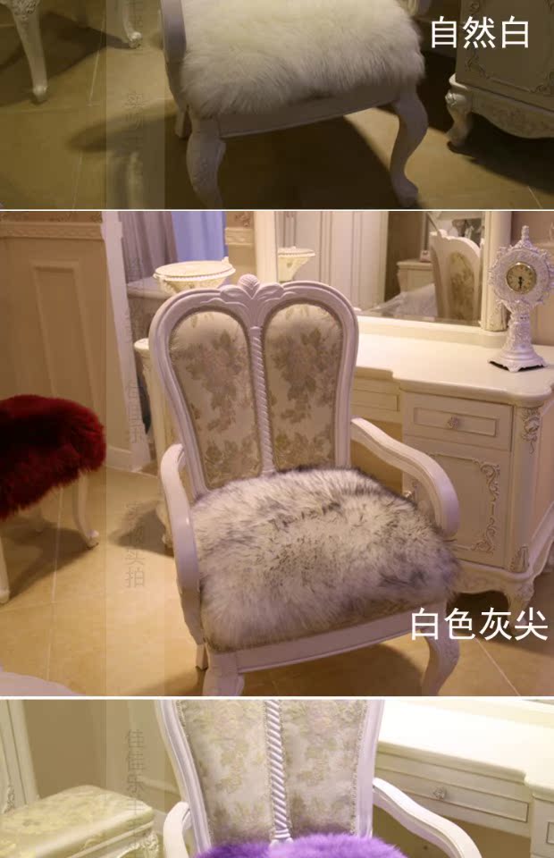 Úc mùa đông len đệm sofa đệm đệm văn phòng vuông pad len tinh khiết ghế đệm giường chăn tùy chỉnh đệm ghế bàn ăn