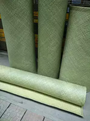 Summer mat Sichuan Province handmade mat green bamboo baby bamboo silk head layer mat bamboo woven can be customized size