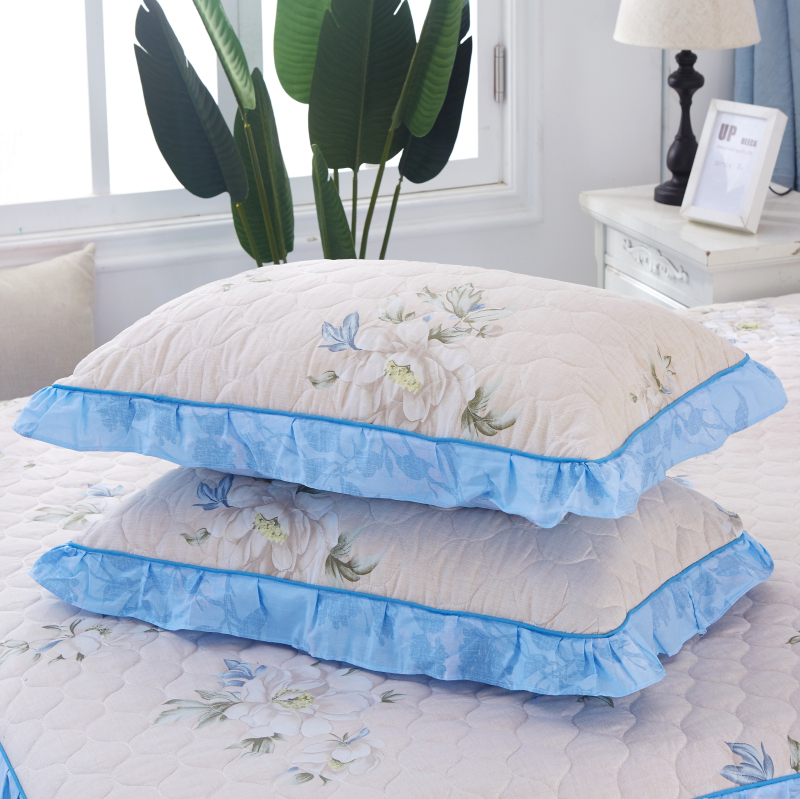 Một cặp chăn bông nhồi bông gối bông gòn gối bông đặt người lớn 100% đơn với toàn bộ đầu lớn gối lock&lock