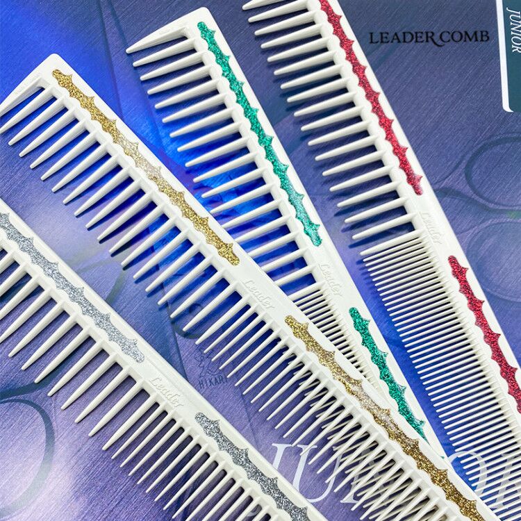 Japan Import Chief Leader Comb Leaderder Dazzling 303 Scale Cut Hair Comb Professional Beauty Hair Dresser