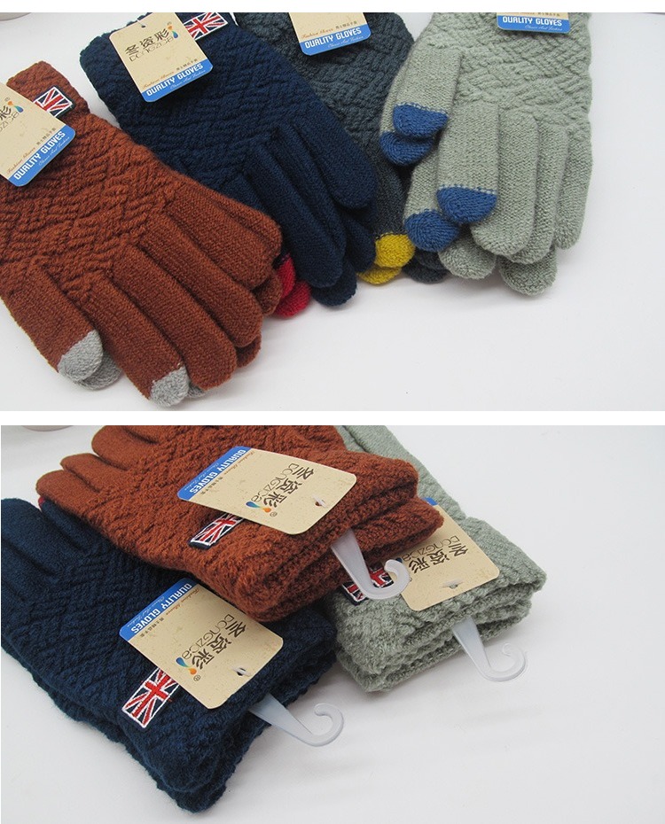 Gants pour homme en Laine Cachemire - Ref 2781355 Image 20