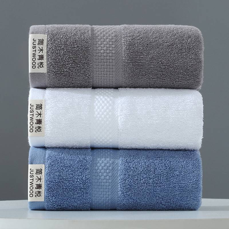 1688 Gaoyang County Qingyue Textile Manufacturing Co., Ltd. 110g Pure Cotton Towel, 32 Strands, Thickened for Face Washing, Household Use