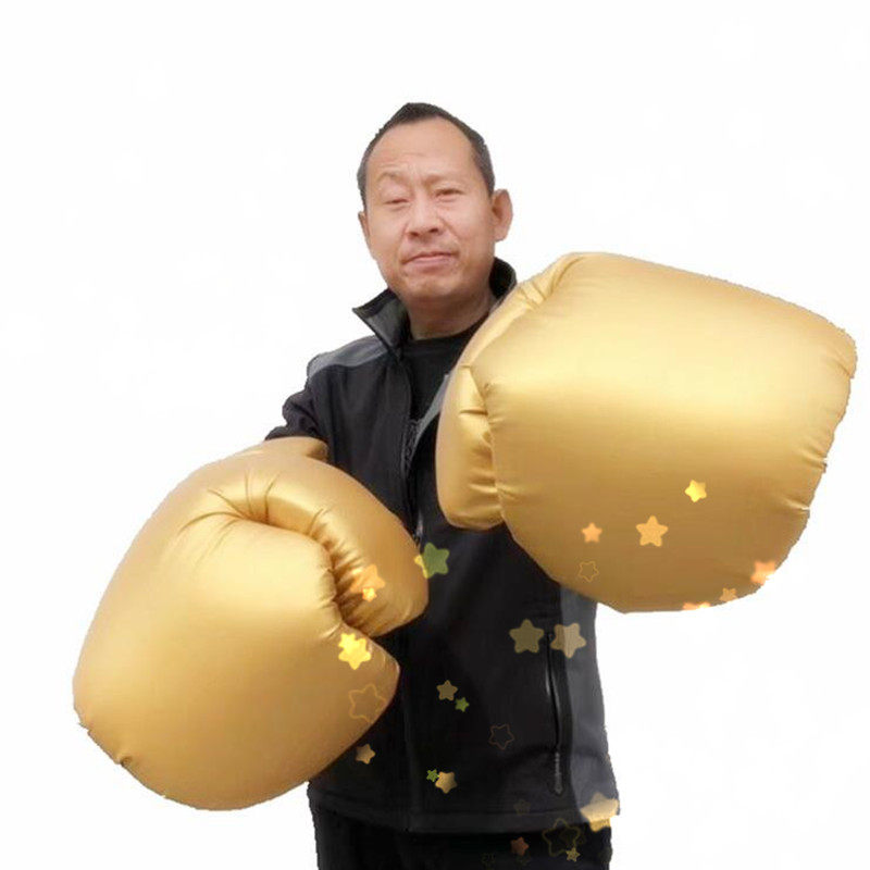 Men's oversized boxing gloves extra-large boxing gloves online red with the same pink profuge game to blame for the toy product customization