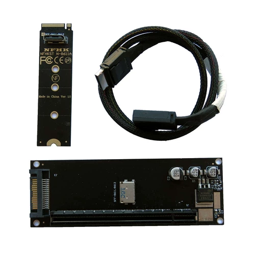 NVME M.2 к Oculink SFF-8612 SFF-8611 Внешняя карта Внешней графической карты