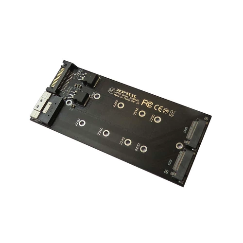 SFF-8654 от 8i до 2 nvme M.2 Adapter Card Card Card Card Card SSD