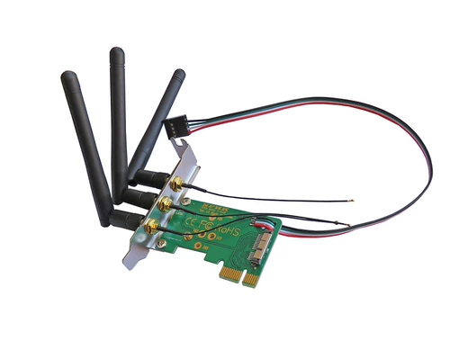 Half -High Crackte BCM94360CS Wi -Fi беспроводная сетевая карта на PCIE X1 Card Adapter Card Adapter