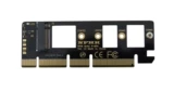 PCIE 3.0 x8 x8 x16 до PCIe NVME M.2 Adapter Card Card Card Card Card
