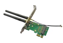 Full height semi-high MINI PCIE WIFI wireless network card transfer PCIe x1 connector riser