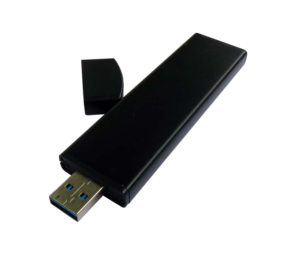 USB straight plug B M M 2 NGFF (sata) SSD solid state drive to USB 3 0 hard drive case