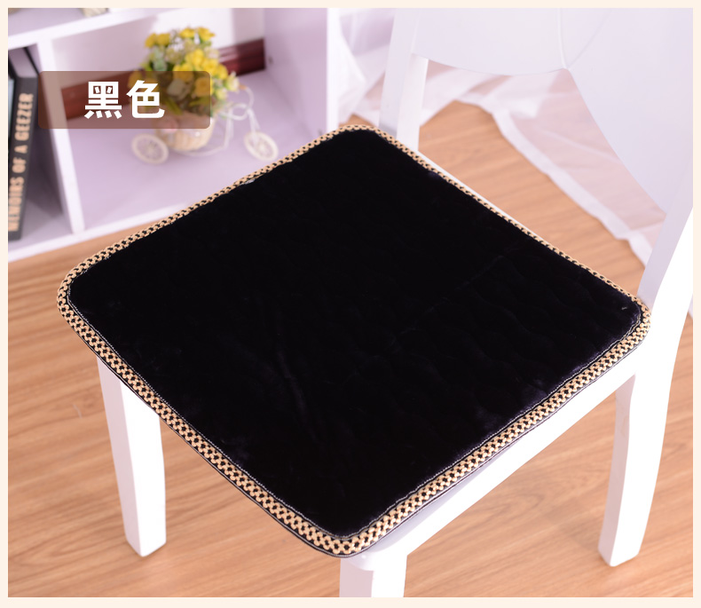 Túi vải mùa đông đệm đệm văn phòng đệm ngắn sang trọng chống trượt ghế ăn đệm ghế sofa đệm hơi học sinh đệm màu đệm ghế đẹp