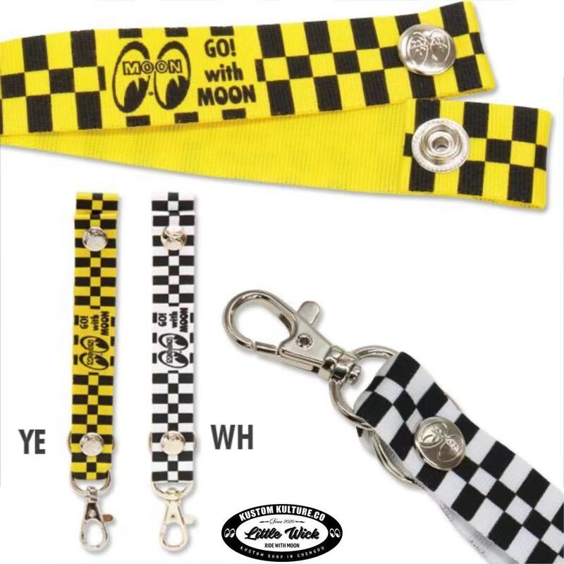 Mooneyes Racing Plaid Keychain Pendant Key Chain Bag Accessory Mooneyes Racing Plaid Keychain Pendant Key Chain Bag Accessory