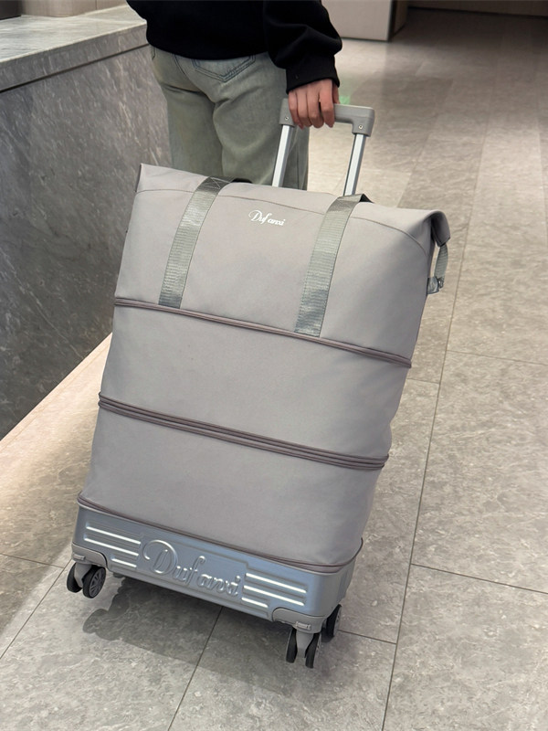 Universal Wheel Trolley Travel Bag, Dual-Purpose Luggage Bag with Wheels, Student Storage, Maternity Bag, Large Capacity Travel Bag