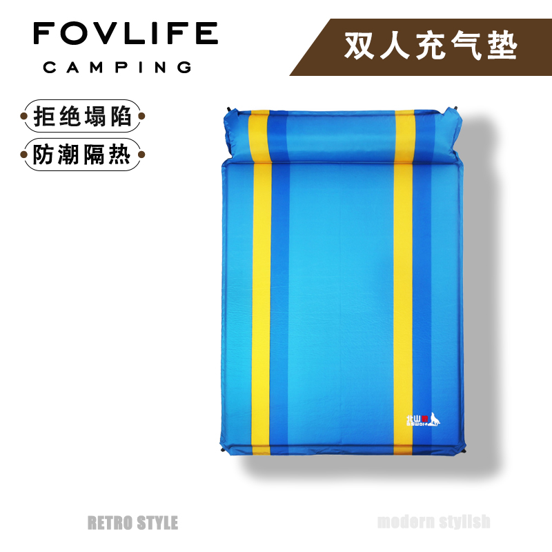 Automatic inflatable pad outdoor tent sleeping pad mattress thickened moisture-proof pad field indoor double floor mat camping mat