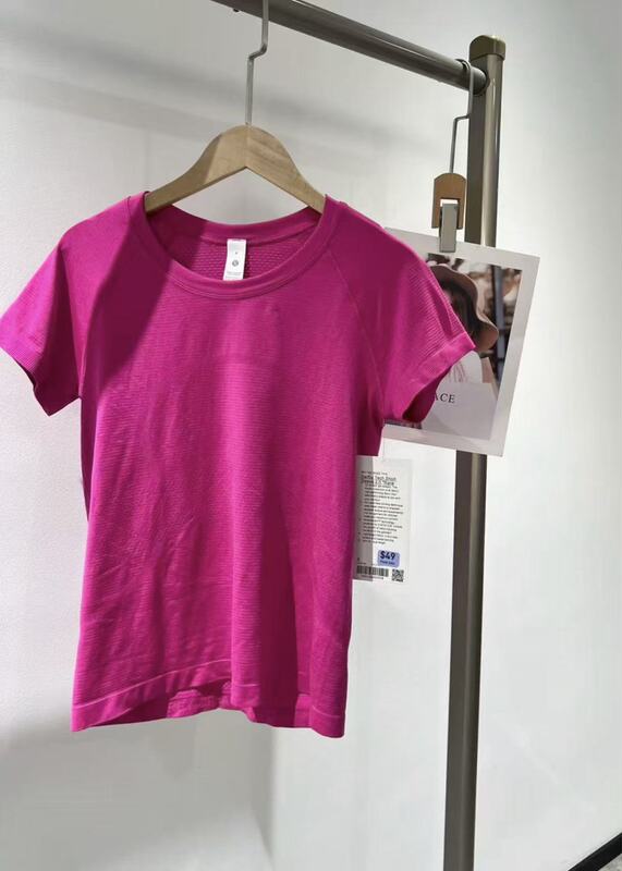 Lululemon Swiftly 2.0 Race Edition Short Sleeve T-Shirt Sncp Sonic Pink Lululemon Swiftly 2.0 Race Edition Short Sleeve T-Shirt Sncp Sonic Pink