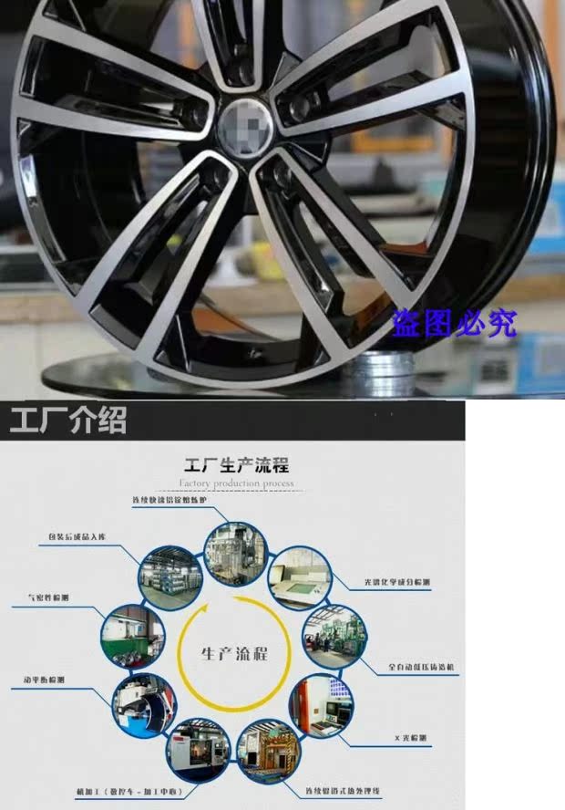 Áp dụng cho xe golf nhôm 17/18 inch GTI Scirocco R / CC Magotan Passat Lingdu - Rim mâm ô tô 18 inch	