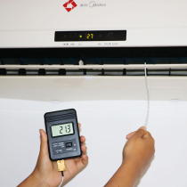  High-precision air conditioning outlet temperature detector Household warm gas meter Car thermometer handheld maintenance