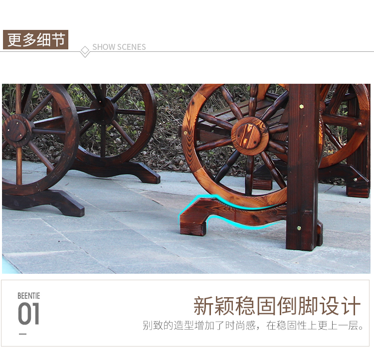 Nhà máy trực tiếp nho giá chống ăn mòn nhà gỗ gazebo gỗ rắn hoa đứng đồ gỗ ngoài trời vườn bảng và ghế vườn leo nho mẫu bàn ghế ngoài trời đẹp