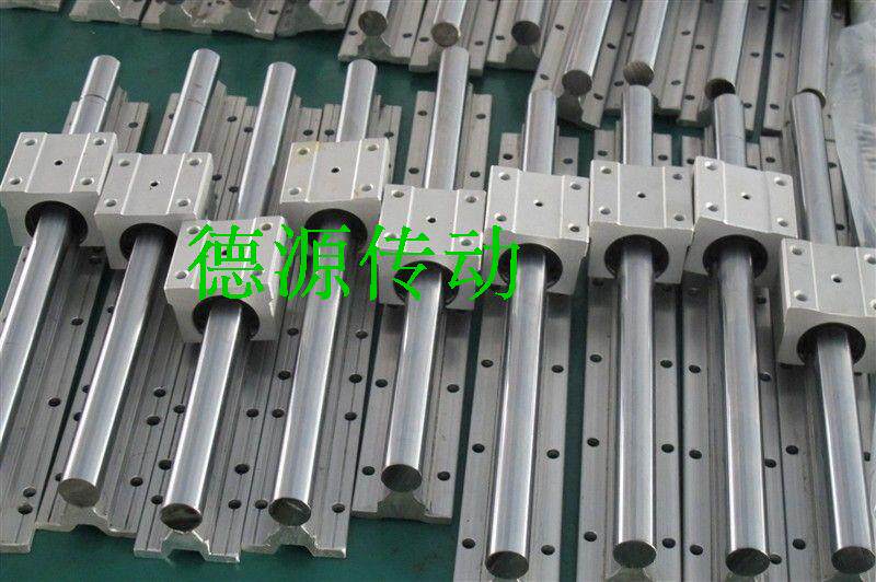 Cylindrical guide Linear optical axis slide slider SBR10 12 16 20 25 30 40 optical axis aluminum bracket