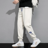 Tide, демисезонные трендовые штаны, спортивные осенние повседневные брюки для отдыха, свободный крой