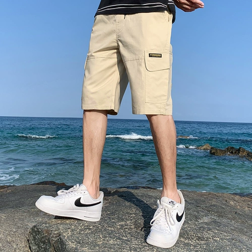 Tide, мужские летние шорты для отдыха, трендовые универсальные штаны, свободный крой