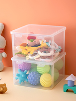 Teether storage box baby pacifier large capacity chewing gum Manhattan ball rattle out toy storage baby
