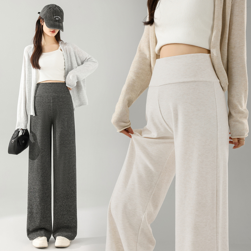 Maternity Straight-Leg Pants for Spring and Autumn, Loose Casual Wide-Leg Pants for Summer That Don'T Squeeze the Belly, 2026 New Spring Fashion