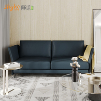 Xihe Italian leather sofa light luxury modern three living room small apartment sofa simple first layer cowhide sofa