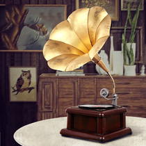 Creative vintage gramophone model small ornaments Creative home living room Hotel clothing store window display