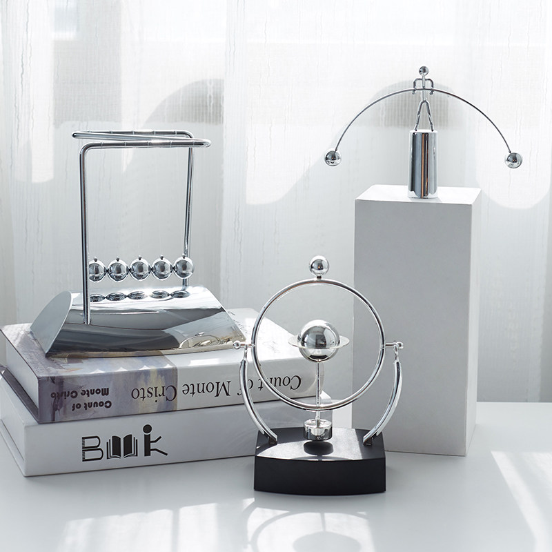 Creative Newton pendulum ball chaos Pendulum Pieces Maglev Decorations Home Living Room Desk Desk TV Cabinet Small Furnishing