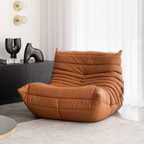 Caterpillar lazy sofa Togo tatami Nordic simple luxury living room designer net red single leisure chair