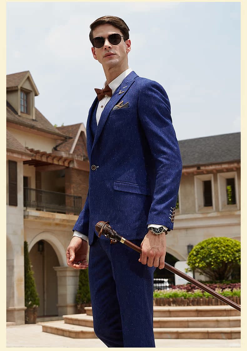 Costume homme CAJERIN en polyester pour été - Ref 1549025 Image 13