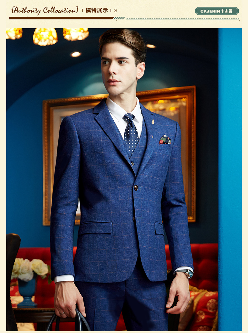 Costume homme CAJERIN en polyester pour automne - Ref 1549002 Image 12
