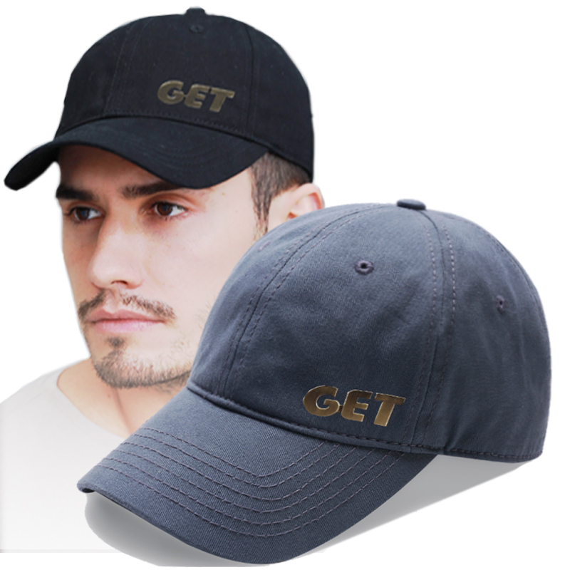 Hat men's Korean version of light head add baseball cap men summer simple duck hat and leisure youth shade cap