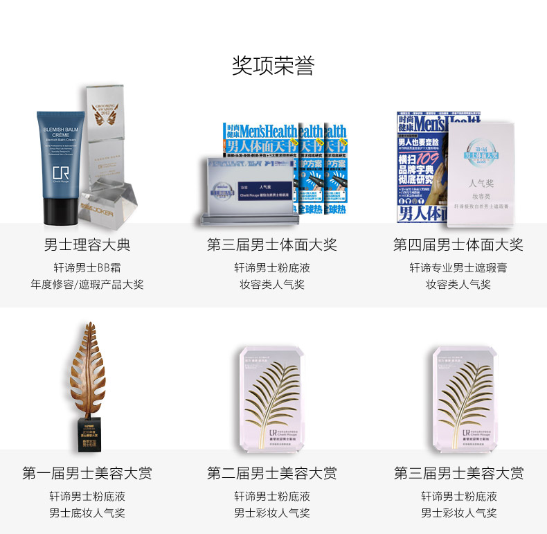 Xuanyuan Vibrant Sunshine Khoáng Men BB Cream Kem che khuyết điểm Acne Seal Control Oil Brighten Complexion Men Foundation Makeup - Mỹ phẩm nam giới nước tẩy trang cho nam giới