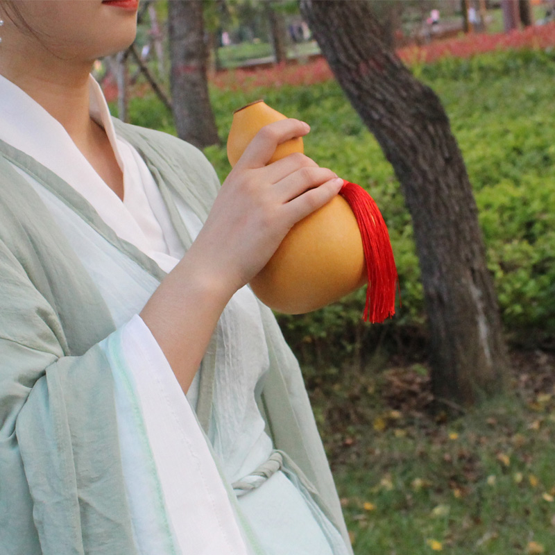 Ancient Wind Shoots Wine Hyacinth Hanfu Props Exterior View Writing Reality Shooting Supplies Gourd Wei Jinfeng Shows Live Gourd