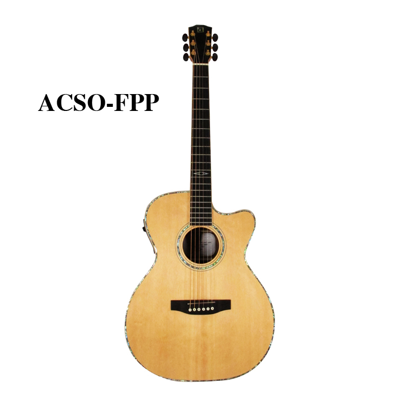 Full Board Electric Box Guitar ACSO-FPP Pronunciation System Fishman