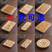 Kung Fu tea table table tea table balcony tray mobile small balcony home Chinese style simple tea set