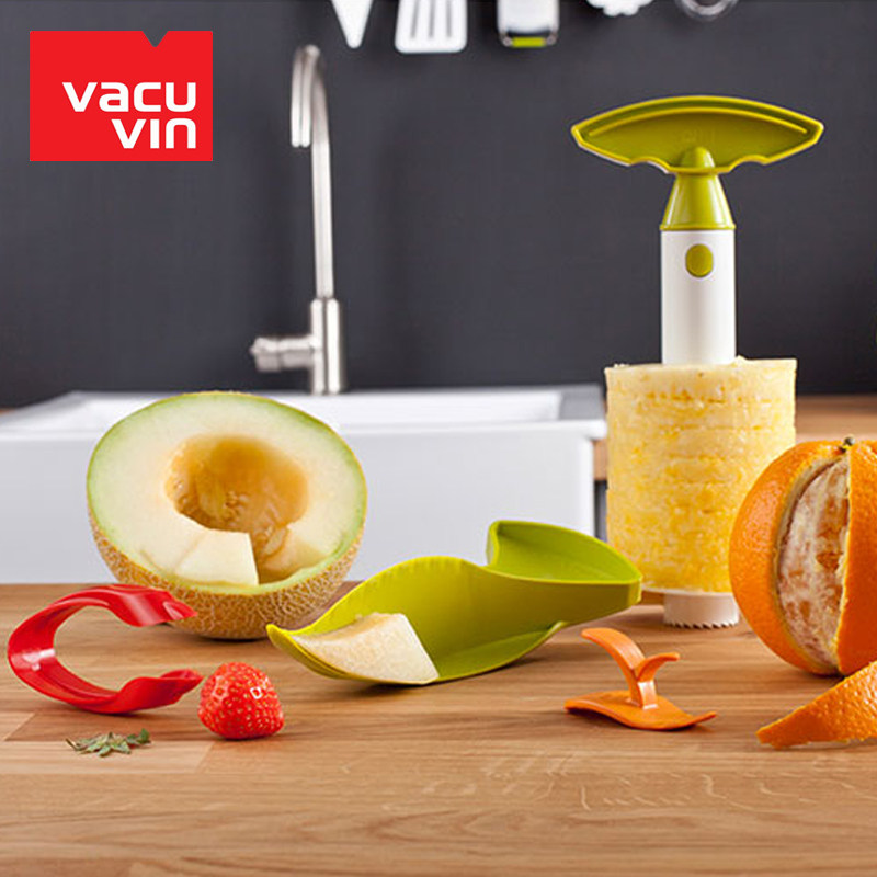 vacuvin fruit tool suit fruit sculpted high quality fruit tool fruit divider suit