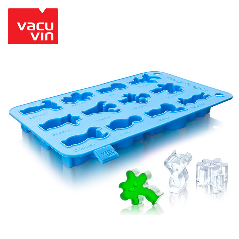 Vacu Vin Van Cool Silicone Gel Ice Maker Ice Maker Ice Cubes Molds Ice Maker Baking Utensils Dutch Imports