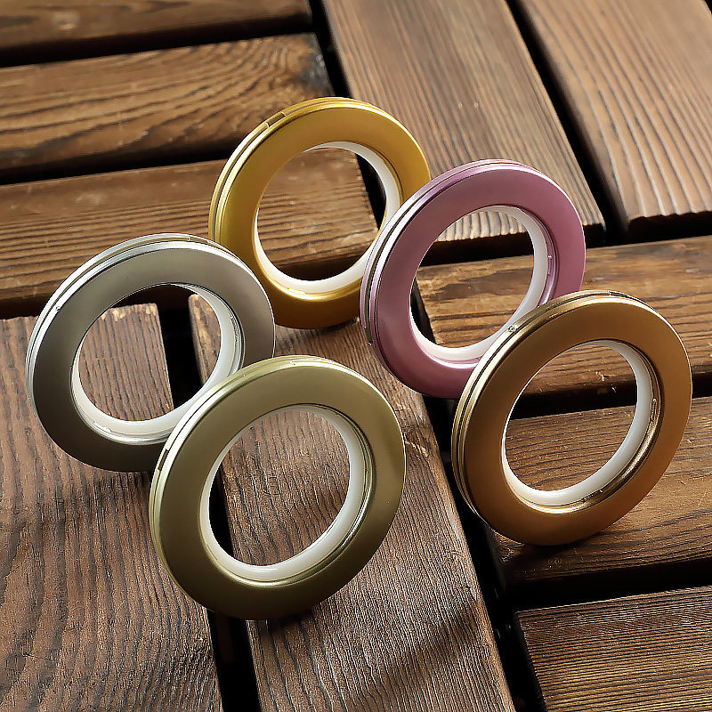 Curtain nano silencer ring Roman pole ring hanging ring plastic ring suspension ring buckle perforated canvas waist belt ring accessory
