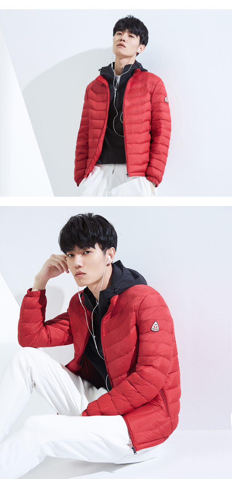 波司登 男士修身轻量型羽绒服 90%含绒量 图15